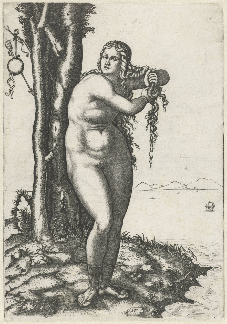 Nascita di Venere da Marcantonio Raimondi
