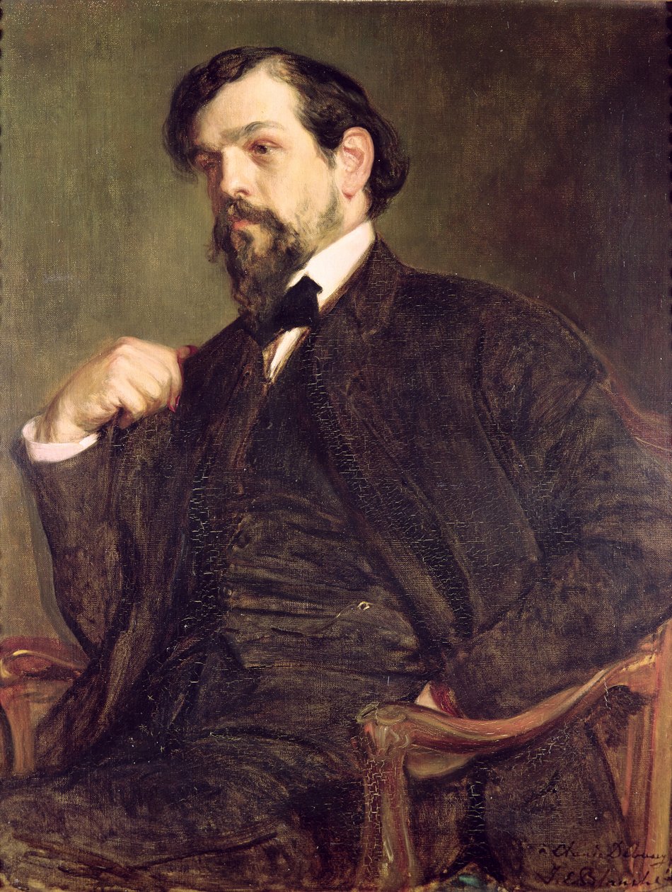 Ritratto di Claude Debussy (1862-1918), 1902 da Marcel Andre Baschet