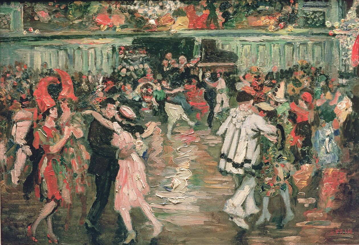 Il ballo al Moulin Rouge da Marcel Leprin