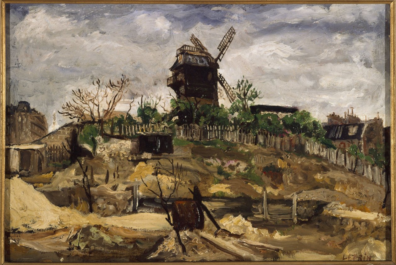 Il mulino della Galette, verso il 1920 da Marcel Leprin