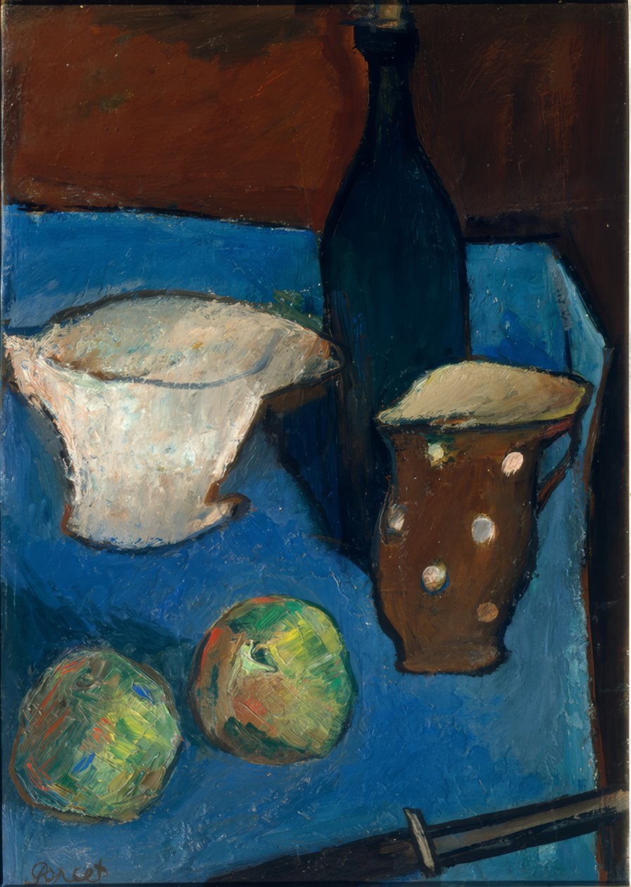 La tovaglia blu da Marcel Poncet