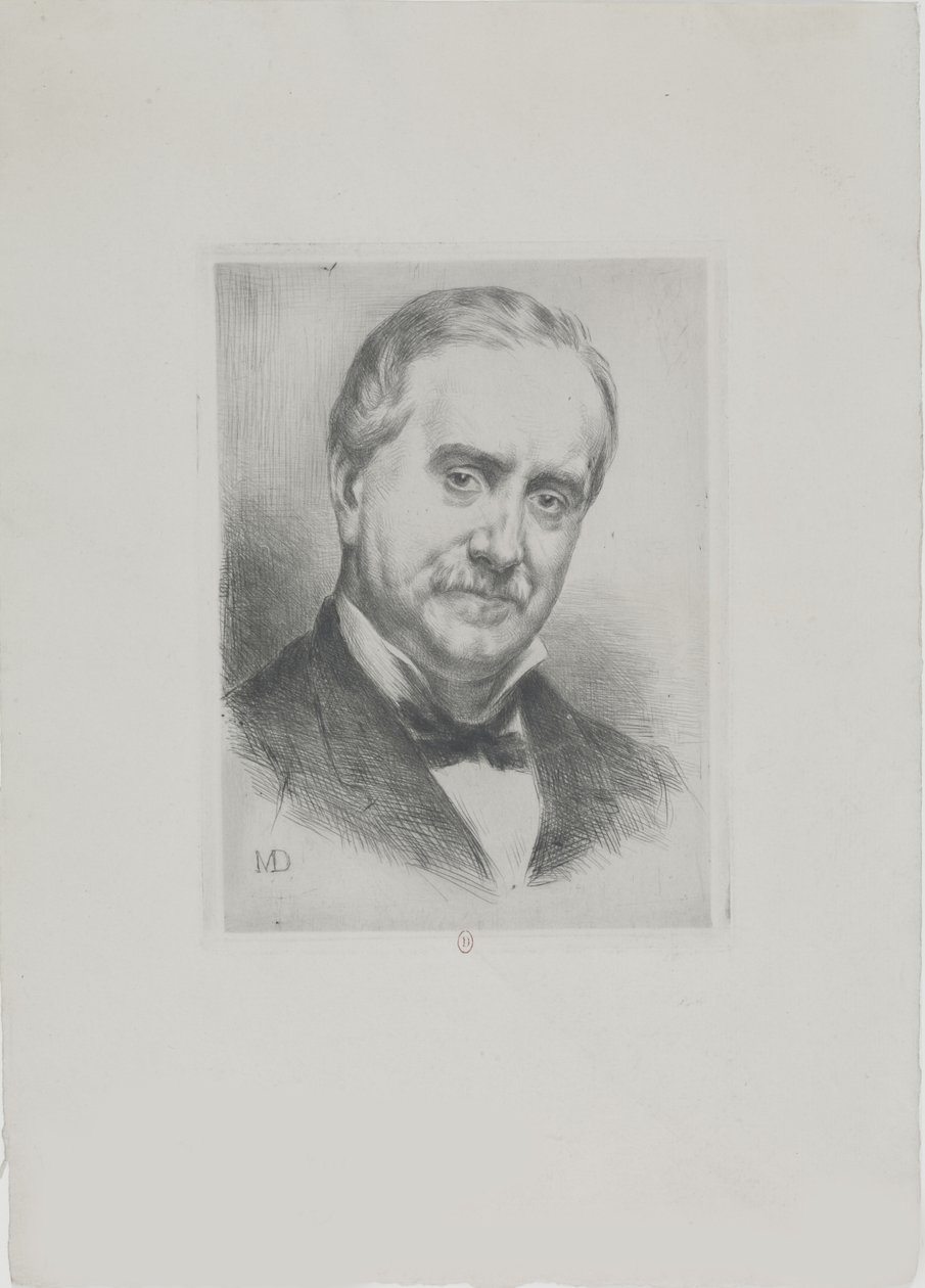 Ritratto di Paul Durand-Ruel 1831-1922 da Marcellin Gilbert Desboutin