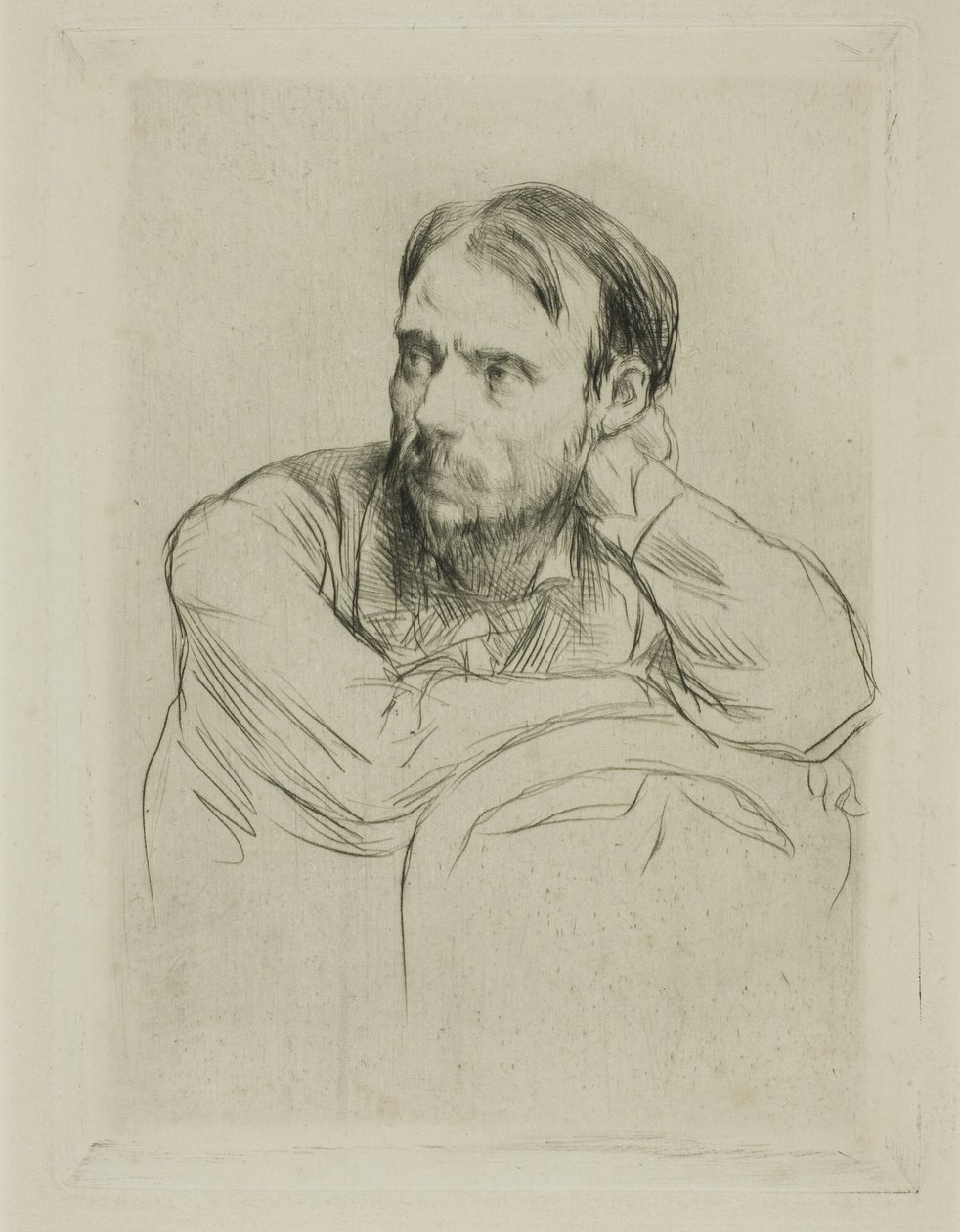 Ritratto di Renoir da Marcellin Gilbert Desboutin