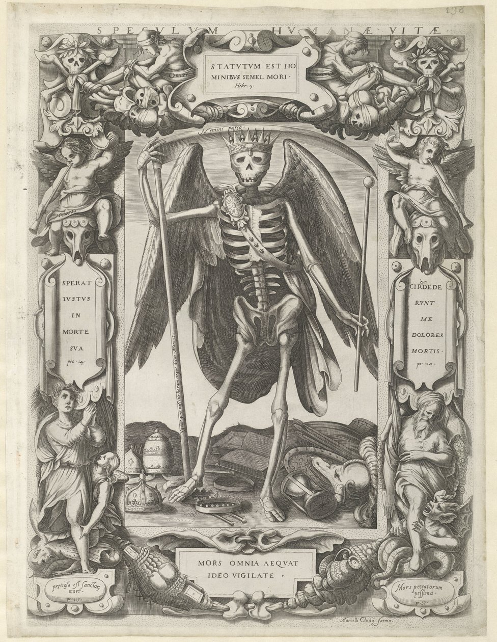 Specchio della vita umana (Speculum Humanae Vitae) da Marcello Clodio