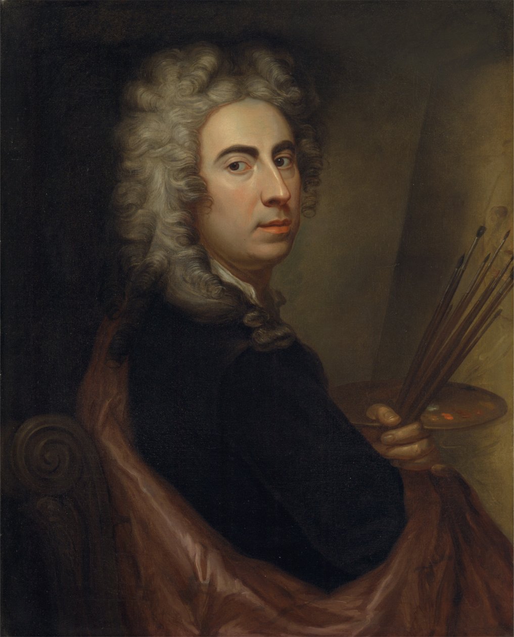 Autoritratto, c.1700 da Marcellus or Marcel Lauron