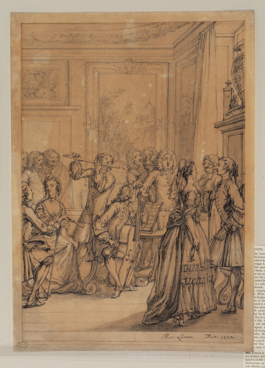 Concerto alla Montagu House da Marcellus the Elder Laroon