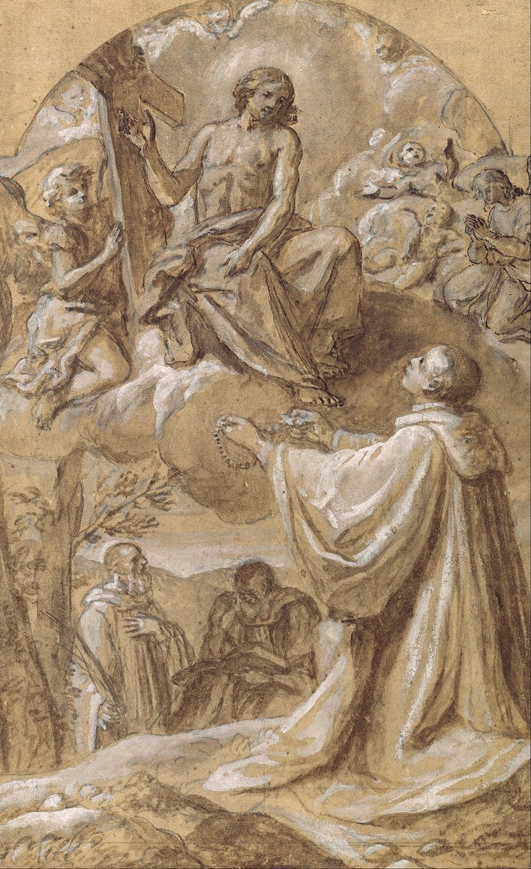 Cristo appare al Beato Michele di Camaldoli da Marco Benefial