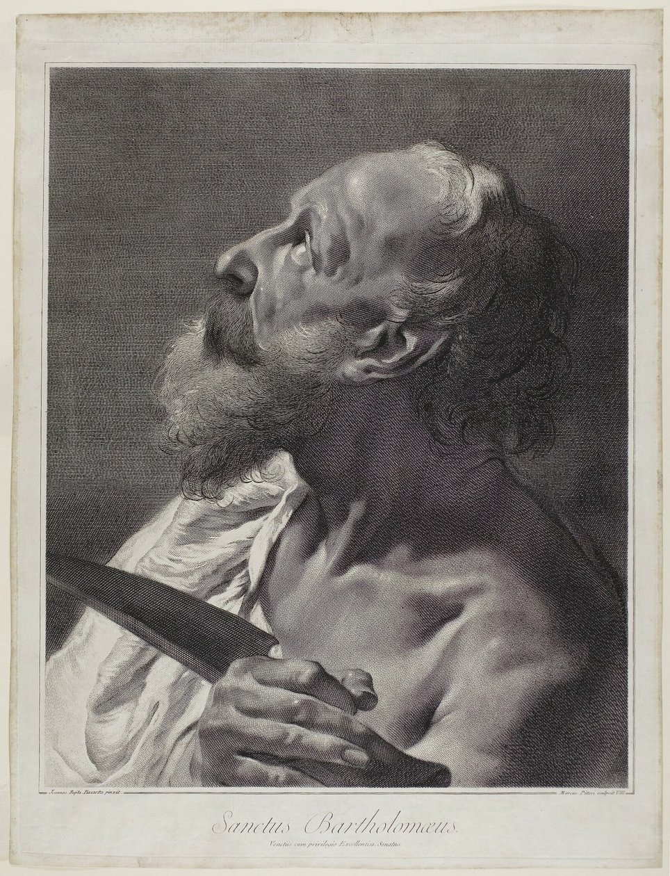 San Bartolomeo, da La Sacra Famiglia e i Dodici Apostoli da Marco Alvise Pitteri