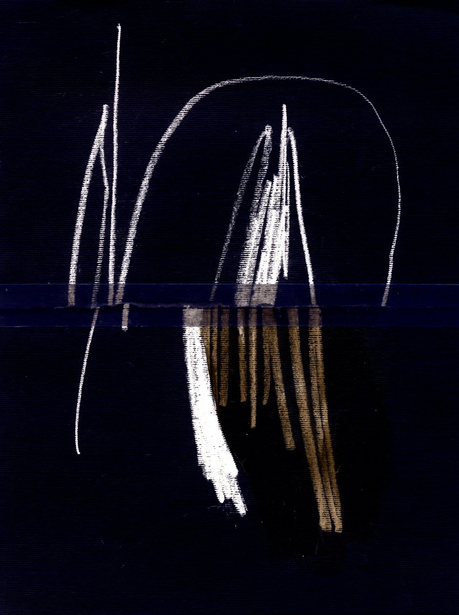 Due, 2018 (collage) da Marco Campedelli