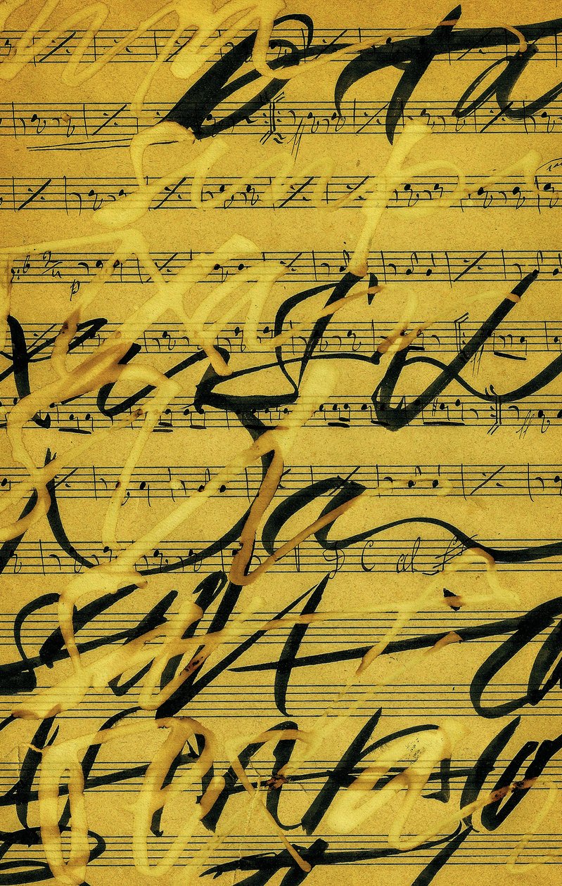 Musica, 2014 (inchiostro su carta) da Marco Campedelli