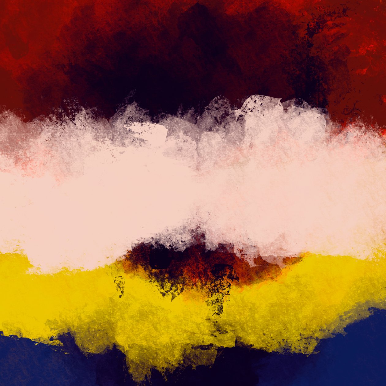 Universo Raimbow, 2024 (pittura digitale) da Marco Campedelli