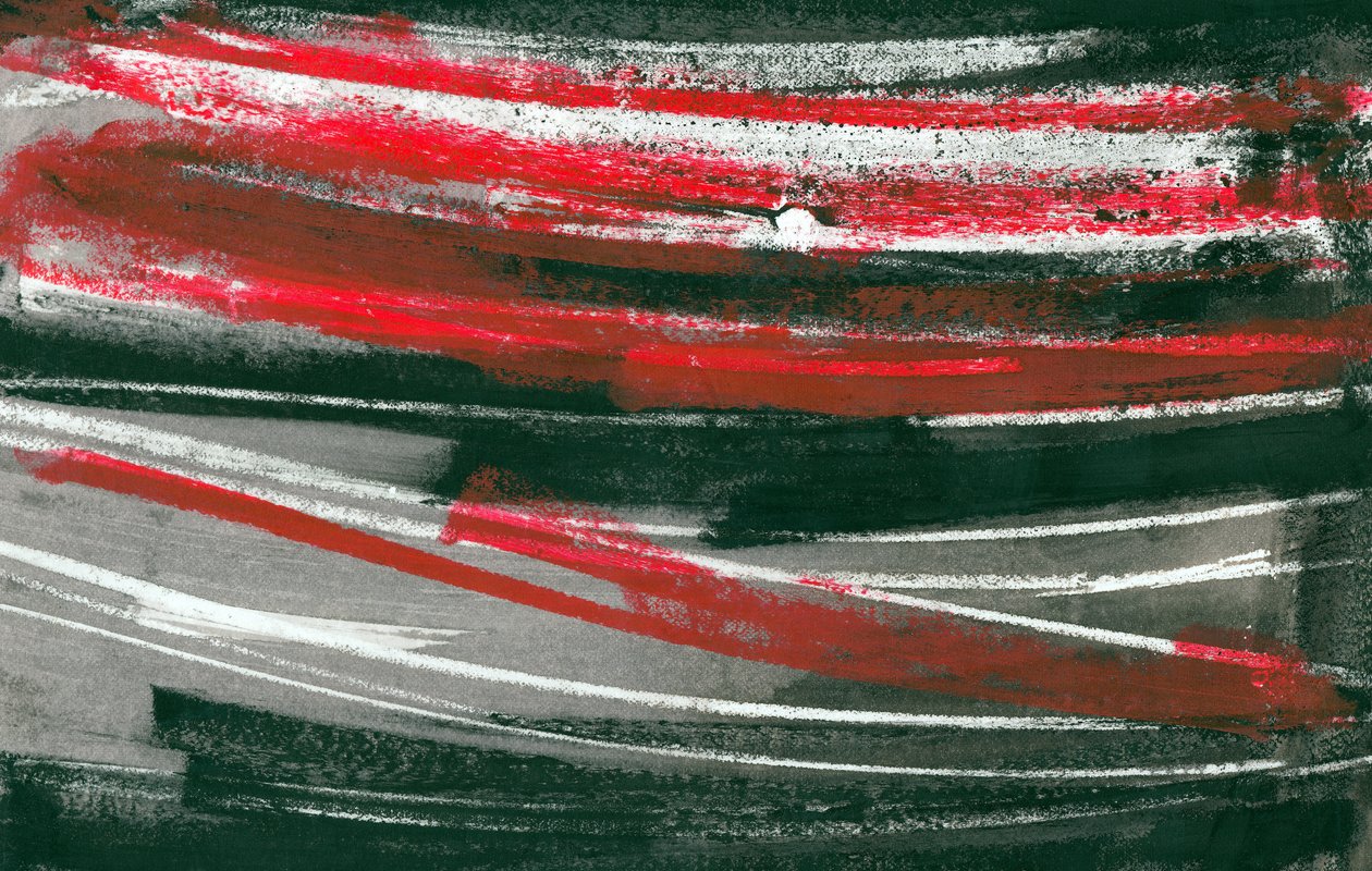 Tempesta in rosso, 2017 (tecnica mista) da Marco Campedelli