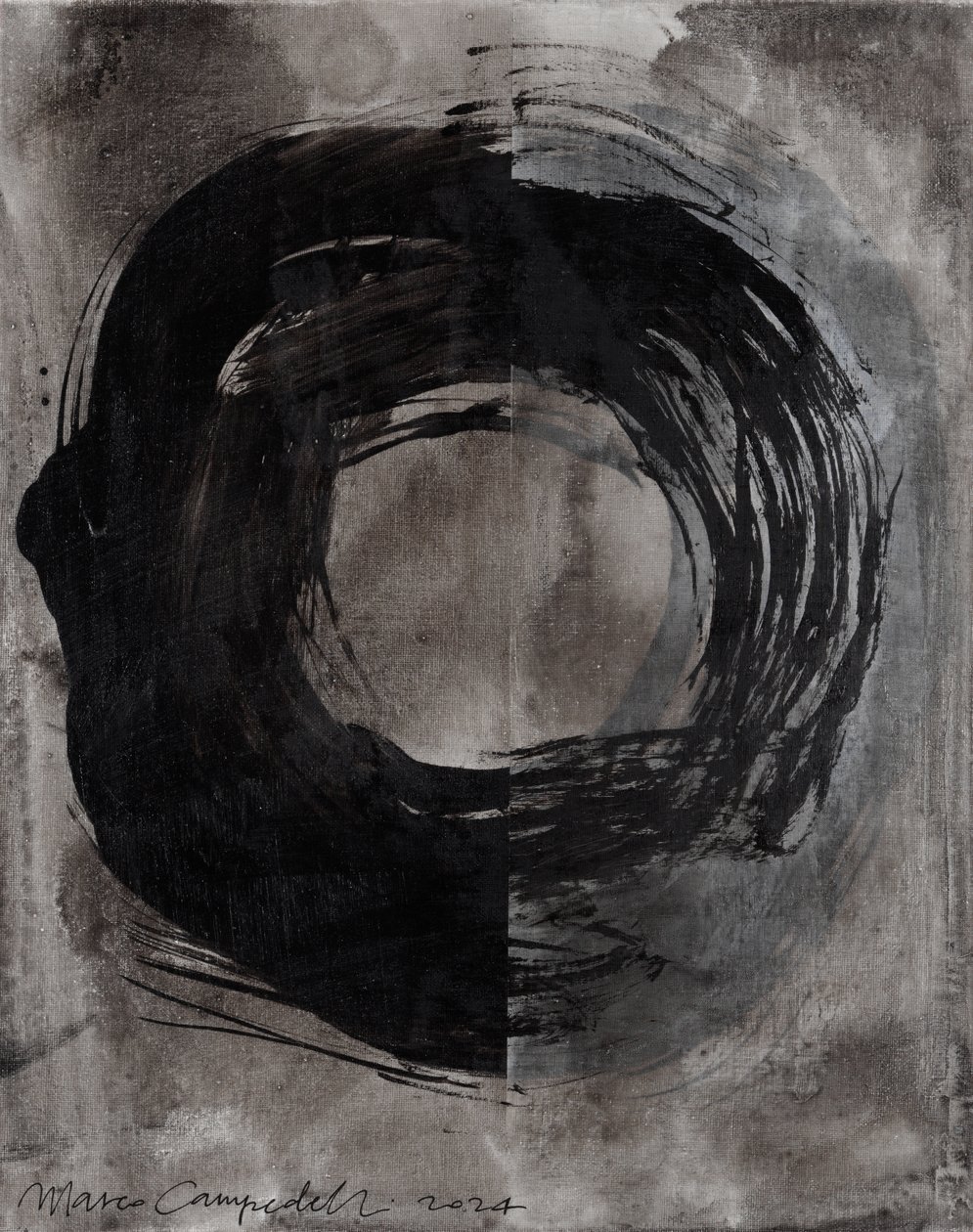 Tao, 2024 (acrilico su tela) da Marco Campedelli