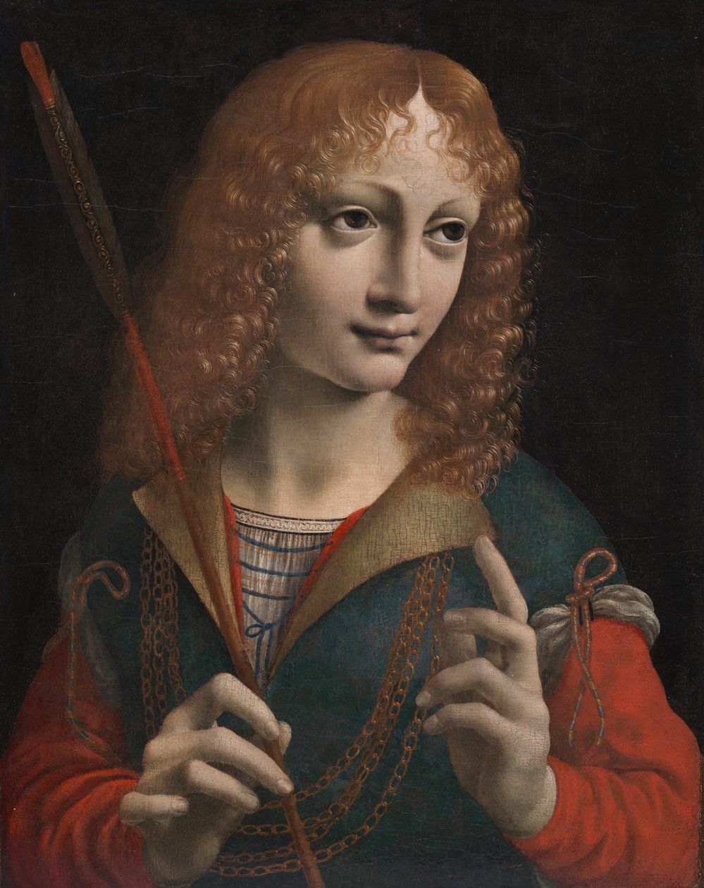 Ritratto di un giovane come San Sebastiano da Marco d