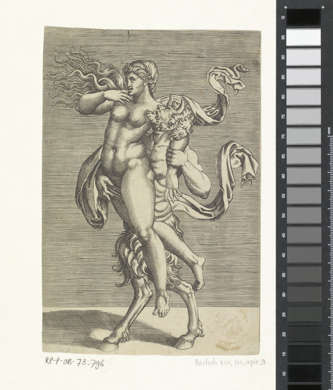 Satiro e ninfa da Marco Dente