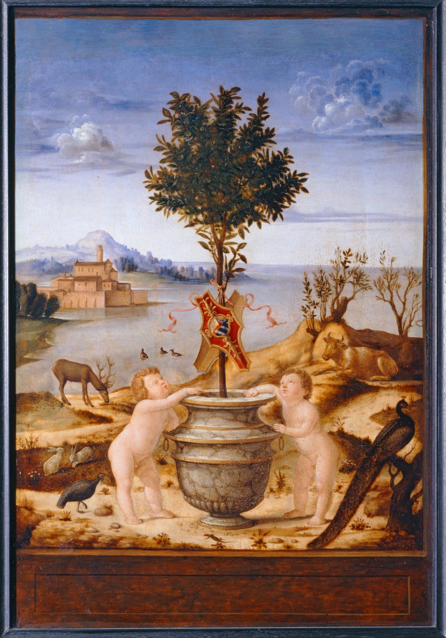 Paysage allegorique - Paesaggio allegorico ... da Marco Marziale
