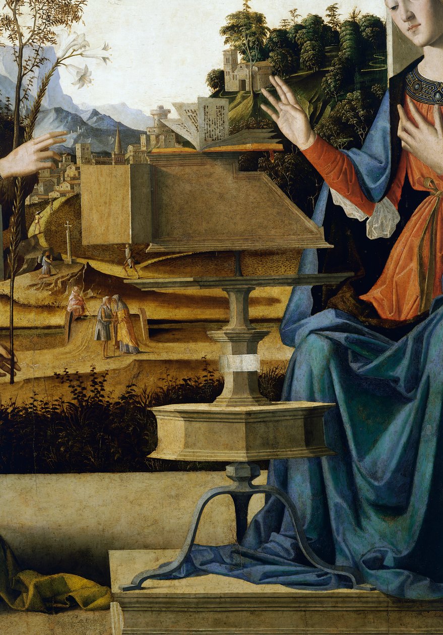 Annunciazione (dettaglio) da Marco Palmezzano