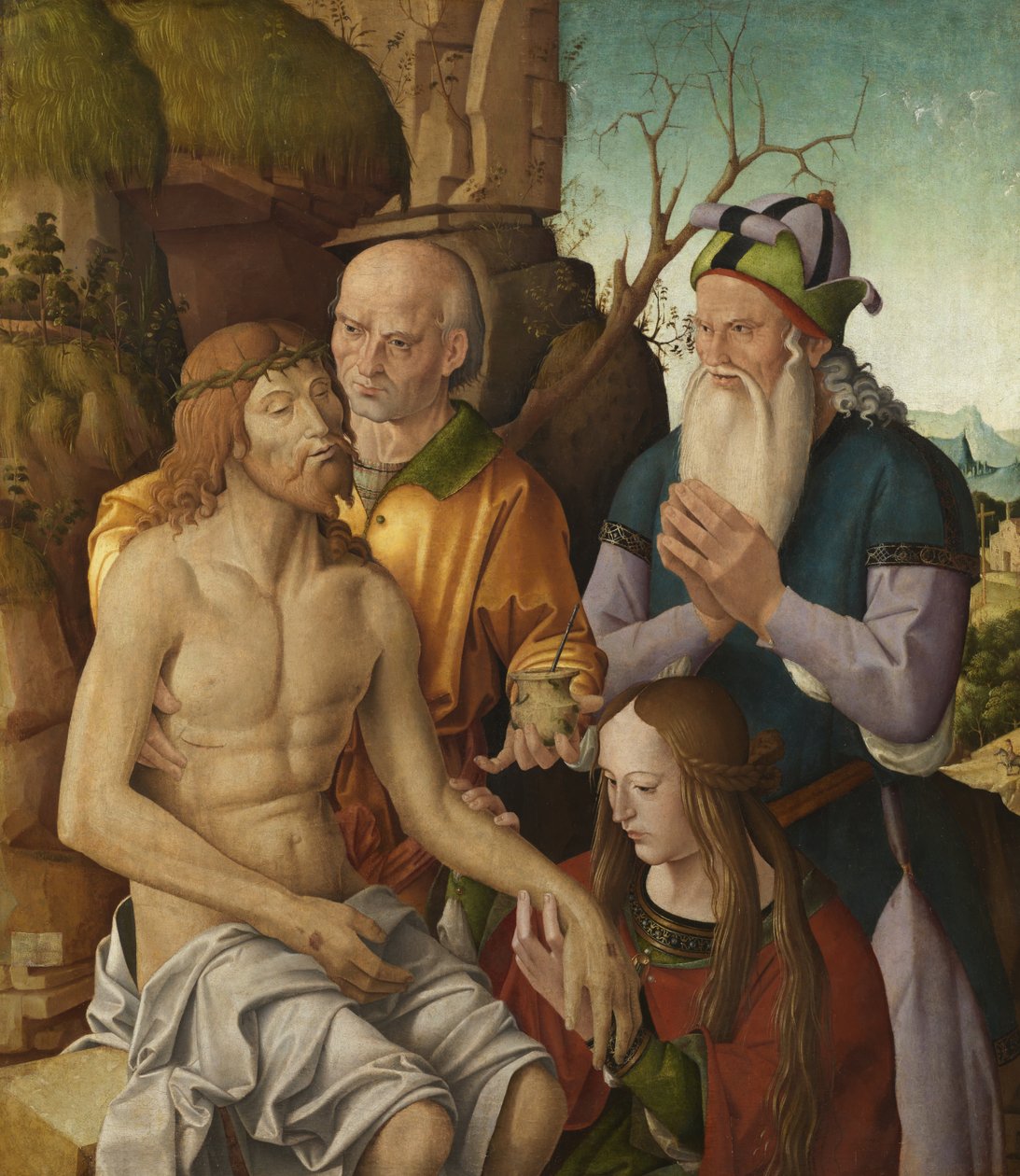 Compianto sul Cristo morto, c.1500 da Marco Palmezzano