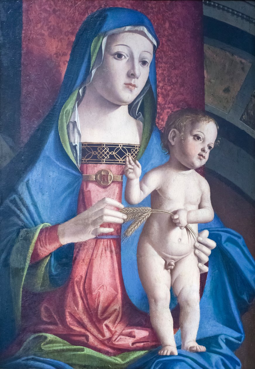 Vergine con bambino da Marco Palmezzano
