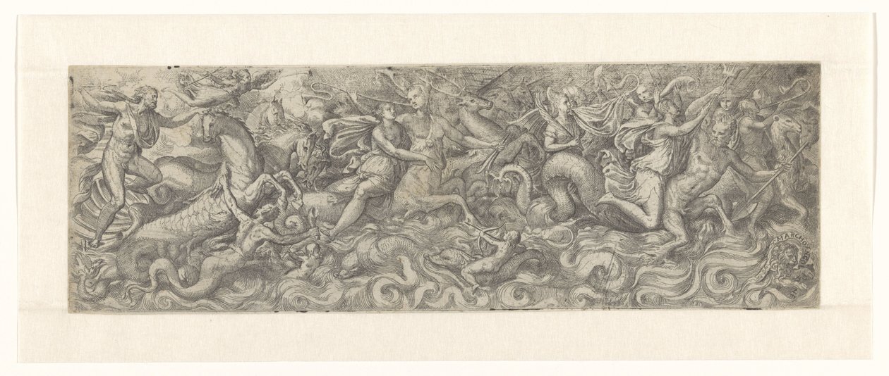 Il trionfo di Nettuno da Marco dell