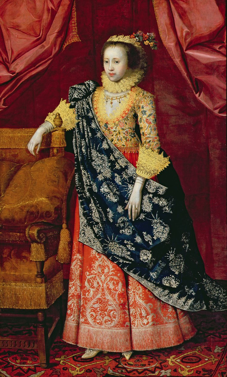 Ritratto di una signora, qui chiamata Arabella Stuart da Marcus (attr. to) Gheeraerts