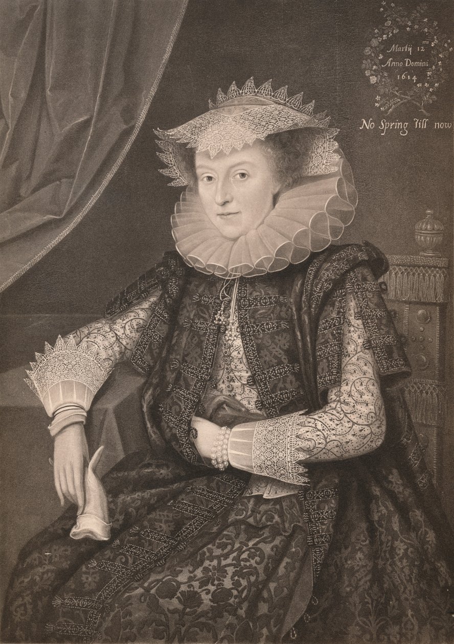 Mary Sidney, Contessa di Pembroke da Marcus Garret Gheeraerts the Younger