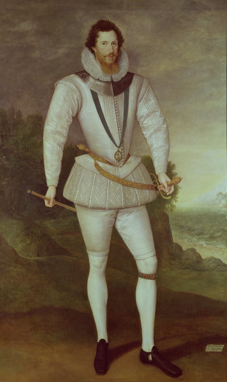 Robert Devereux, 2° Conte di Essex, c. 1596 da Marcus Garret Gheeraerts the Younger