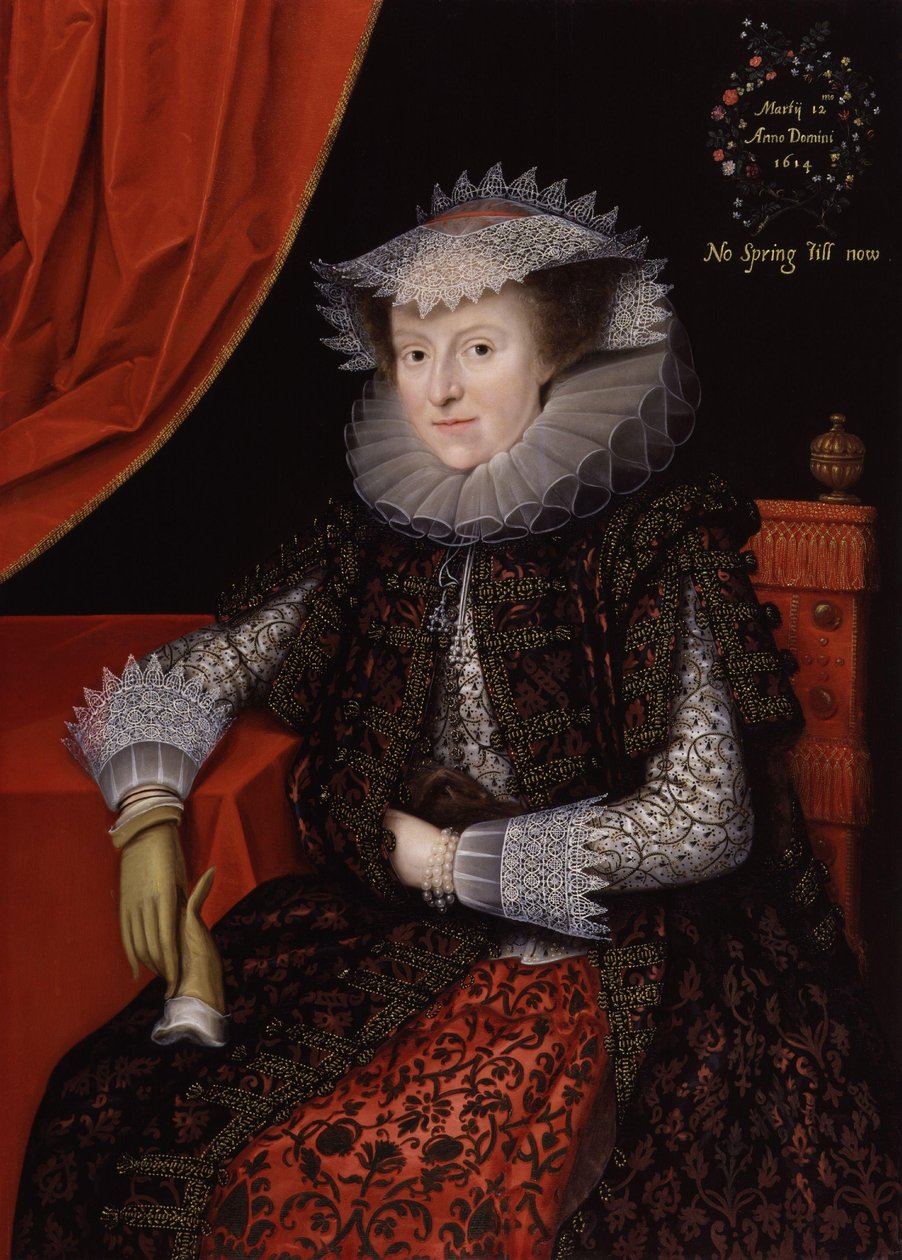 Mary, Lady Scudamore da Marcus Gheeraerts the Younger