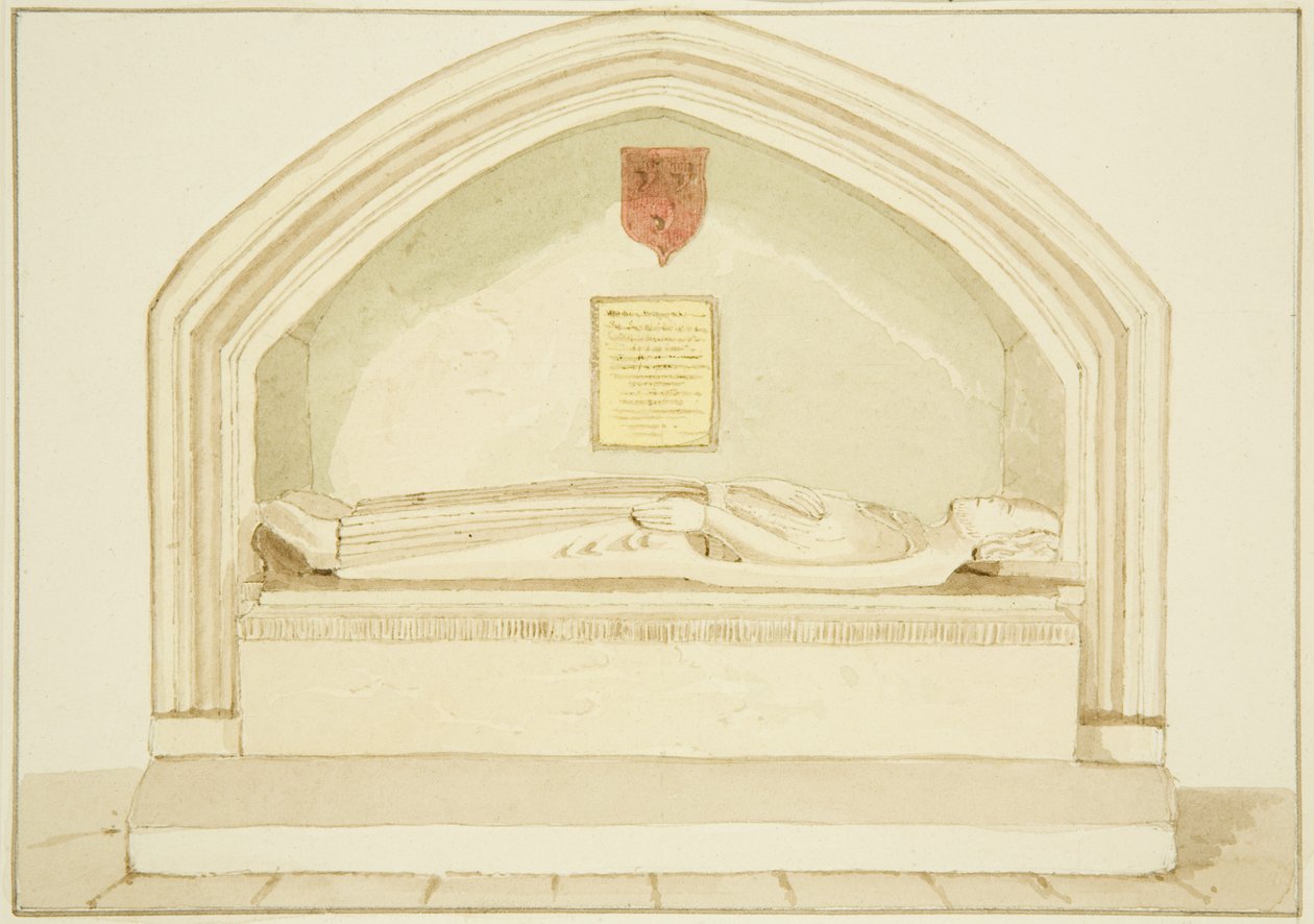 Monumento di Robert, Conte di Gloucester, nella navata sud di San Giacomo da Marcus H. Homes