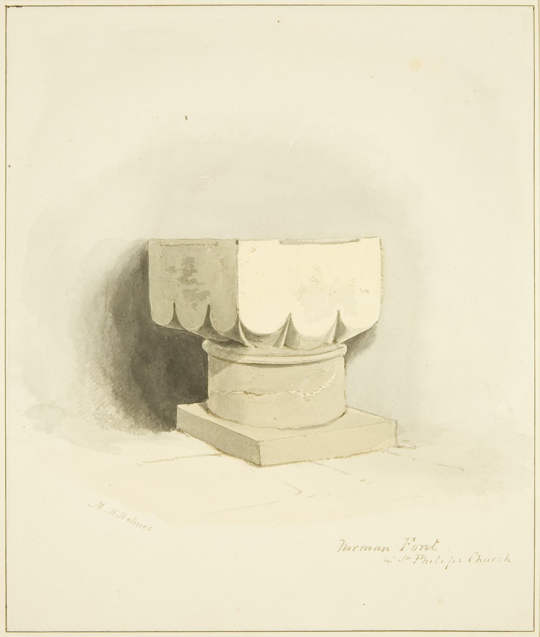 Fonte normanna in San Filippo da Marcus H. Homes