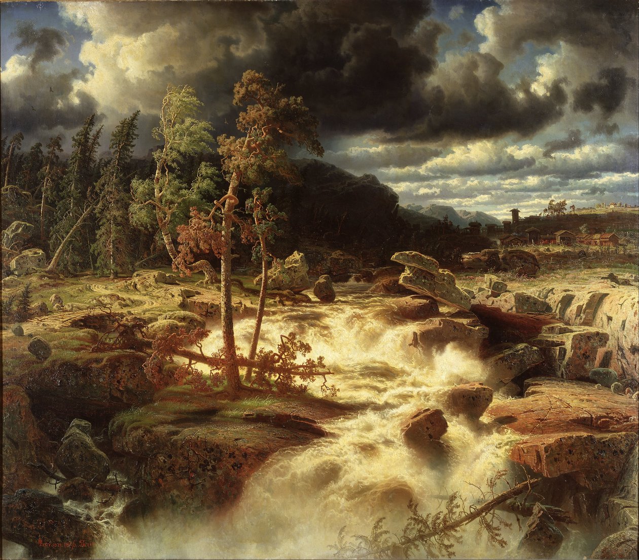 Svedese: Cascata nello Småland
 Cascata nello Småland da Marcus Larson
