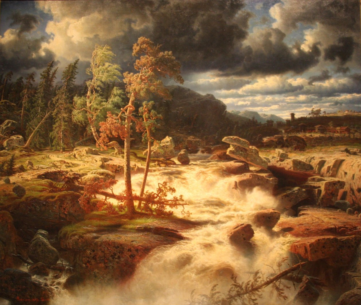Cascata nello Småland da Marcus Larson