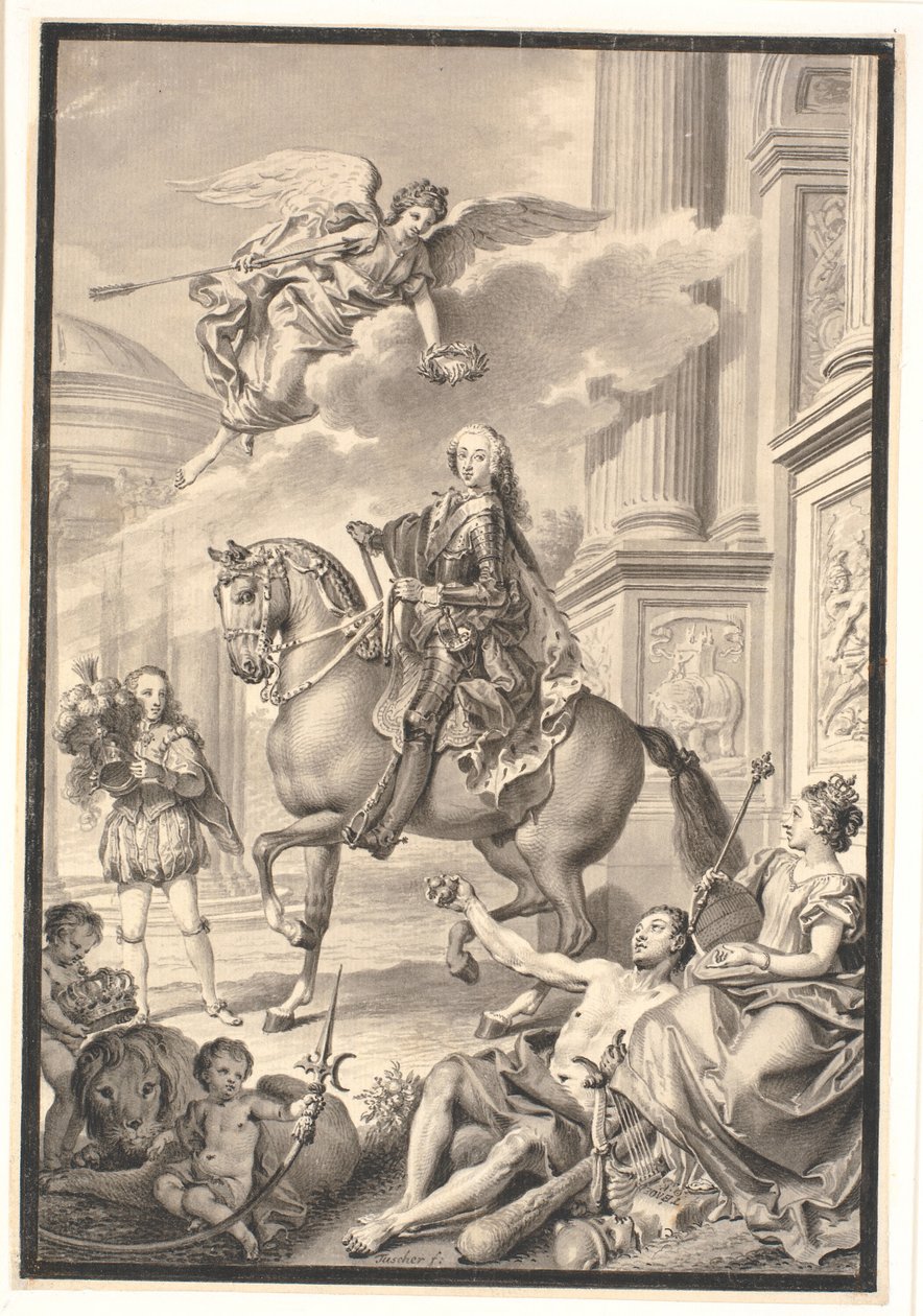 Federico V Acclamato da Danimarca e Norvegia da Marcus Tuscher