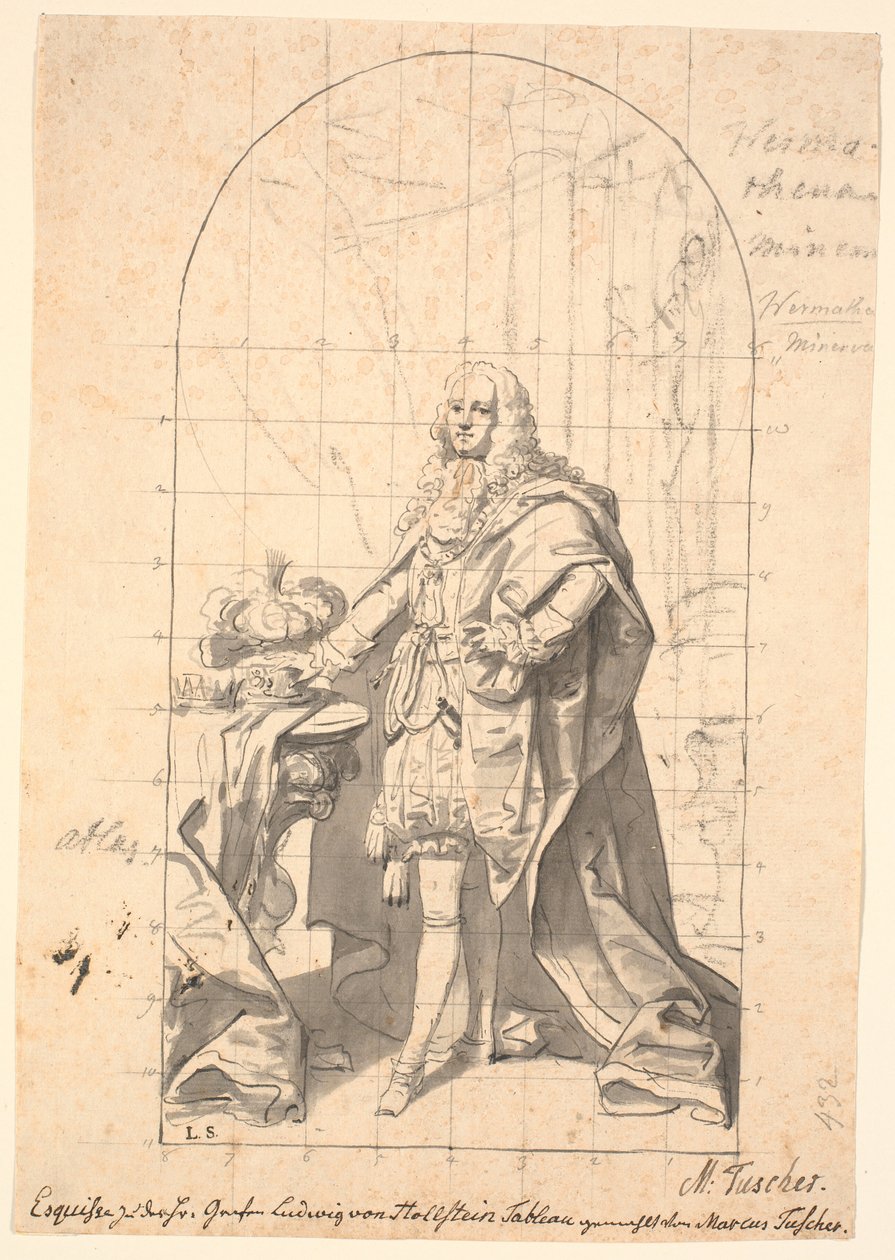 Conte, consigliere segreto J.L. Holstein da Marcus Tuscher