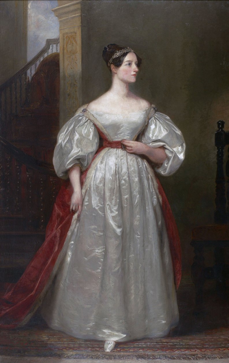 Ritratto di Ada Lovelace (1815-1852) da Margaret Sarah Carpenter