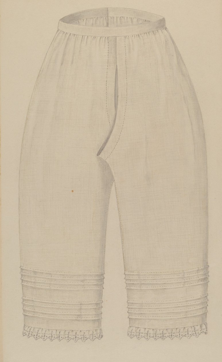 Mutande da donna, c. 1937 da Margaret Concha