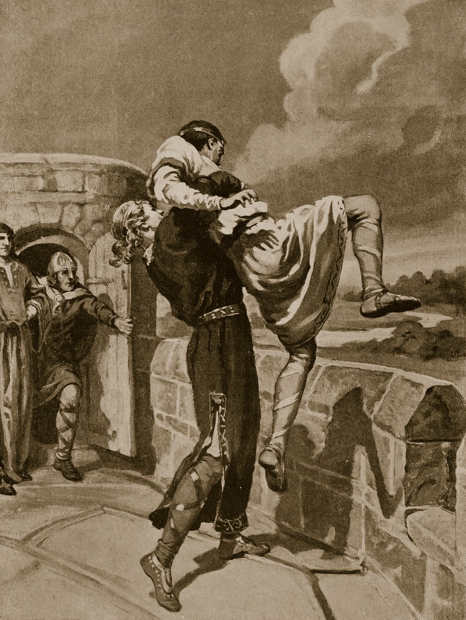 La morte di Conan di Rouen da Margaret Dovaston