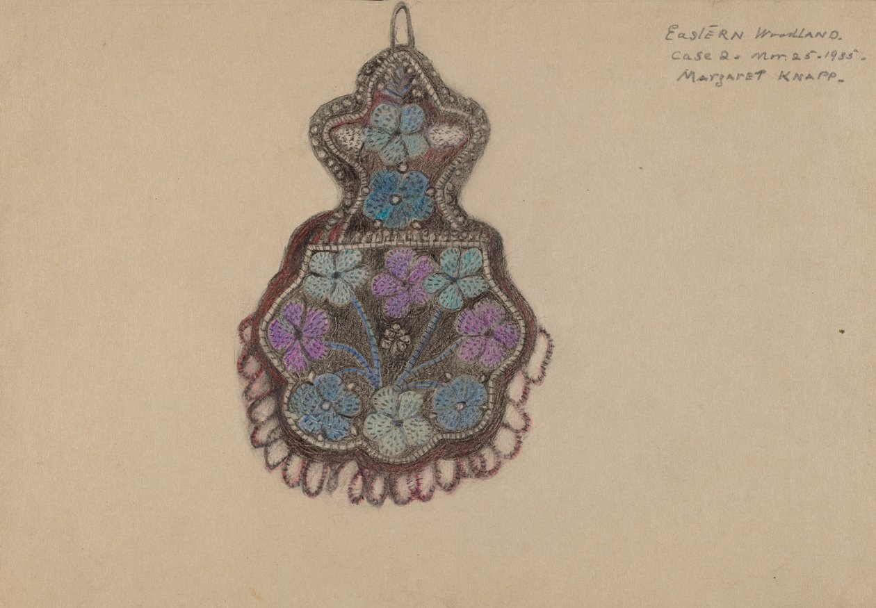 Borsa con perline da Margaret Knapp