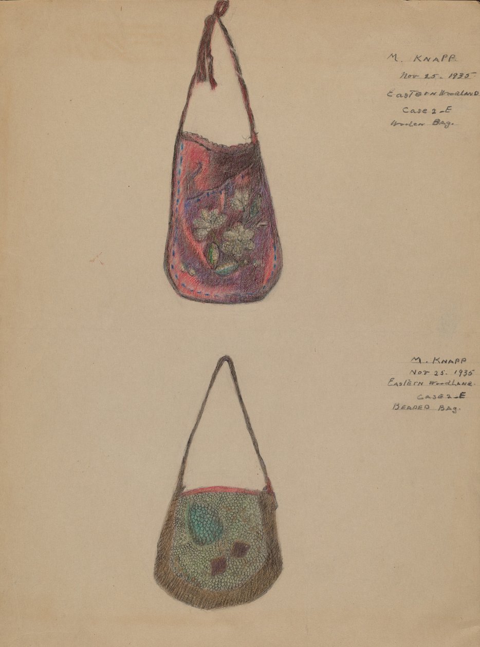 Borse con perline da Margaret Knapp