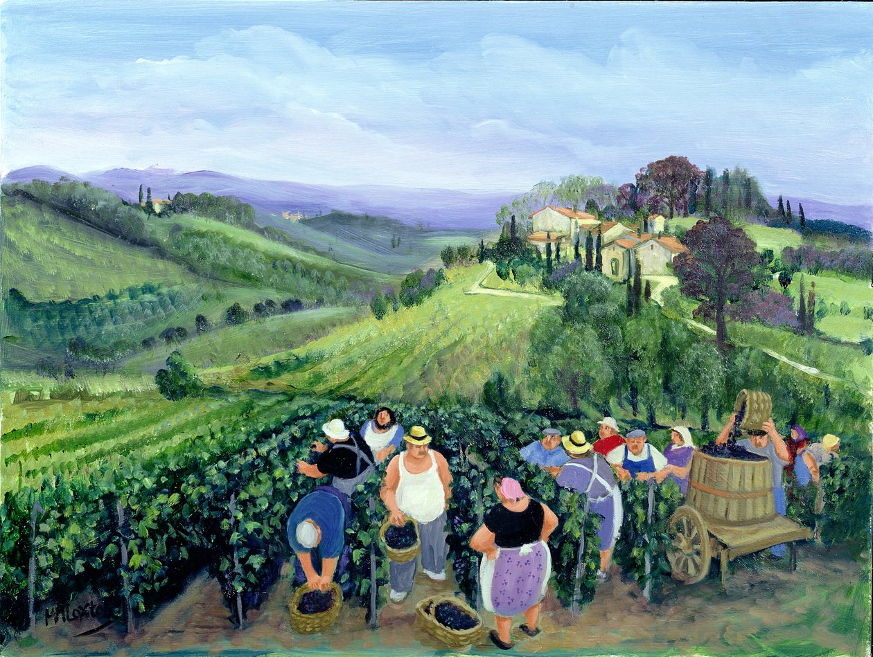 Paesaggio del Chianti da Margaret Loxton