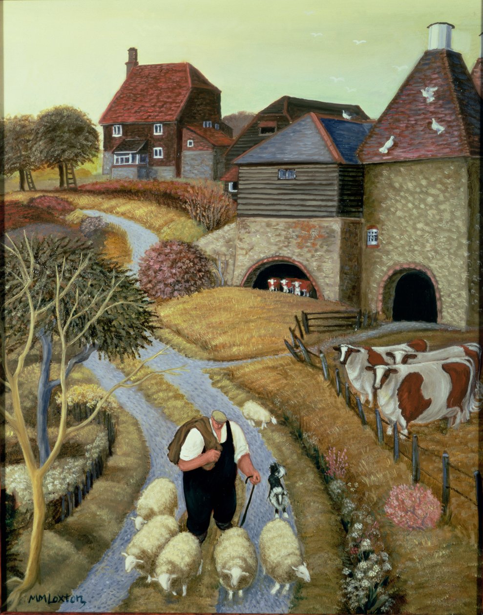 Fattoria di strada francese da Margaret Loxton