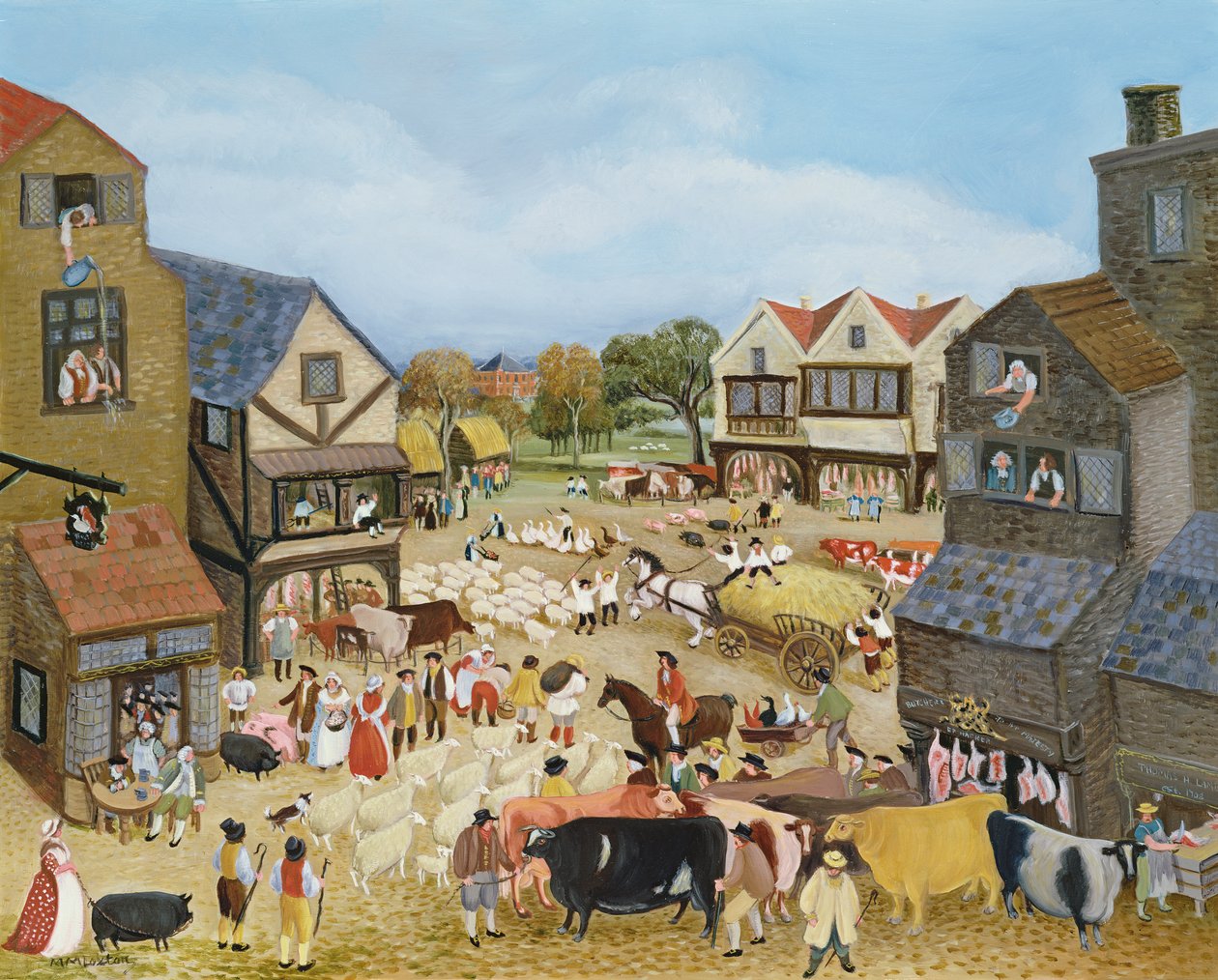 Giorno di mercato da Margaret Loxton