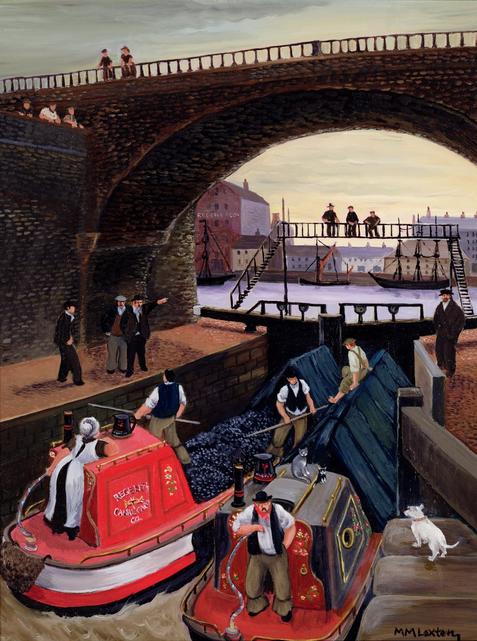 Chiusa del Canale di Regent da Margaret Loxton