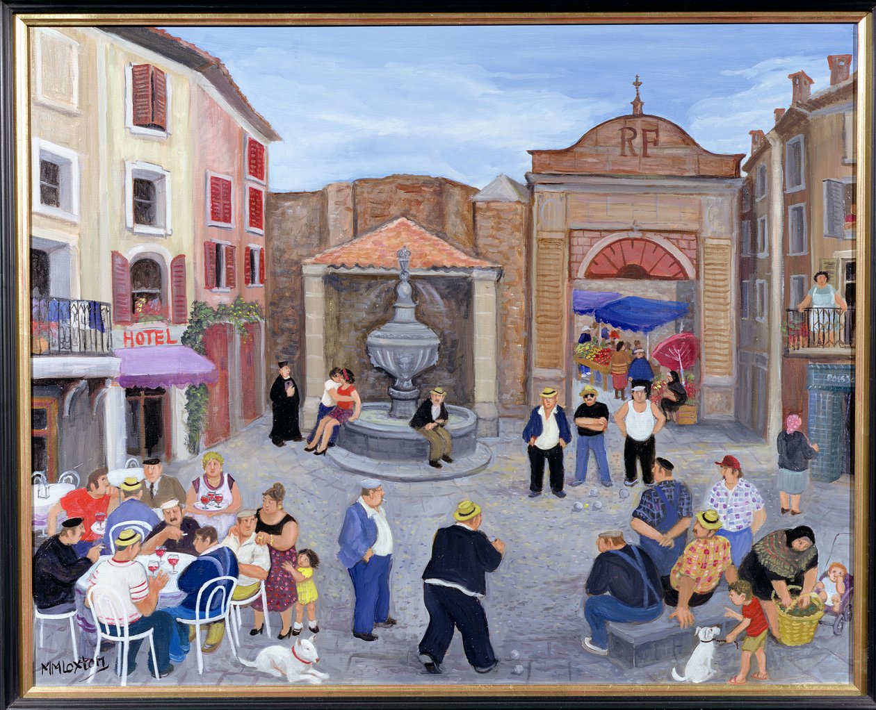 Villaggio in Provenza da Margaret Loxton