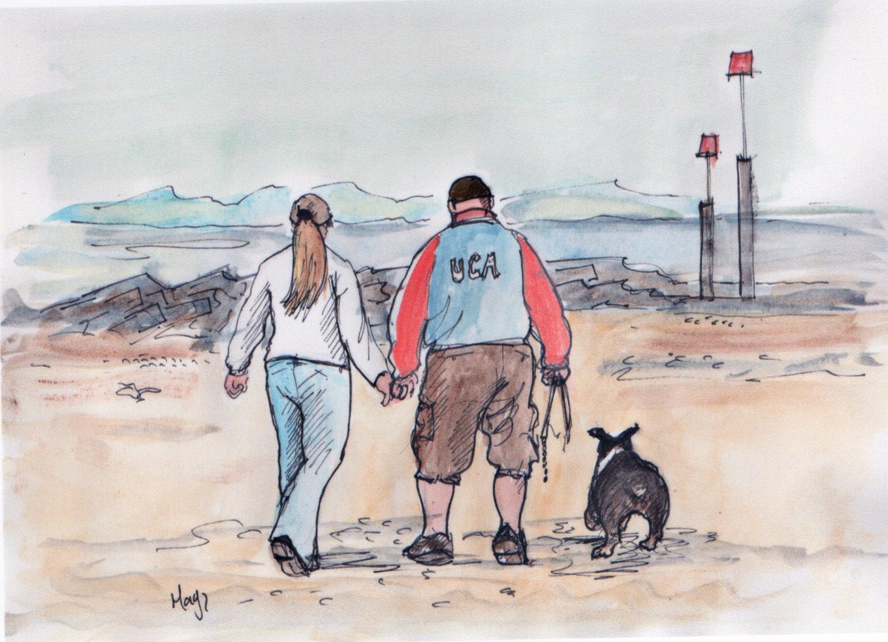 Passeggiando con il cane - 04 da Margaret Loxton