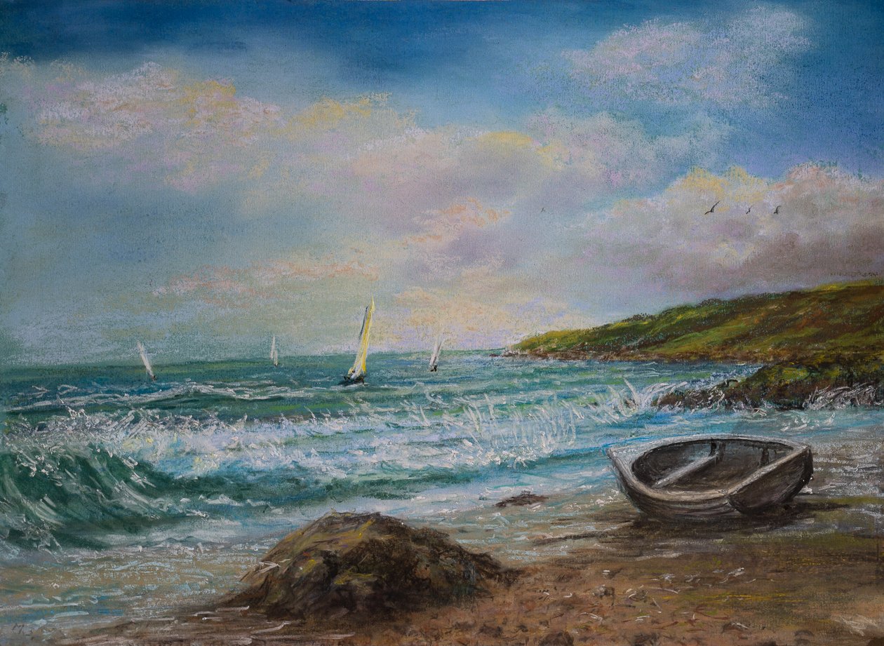Vista da Lands End Cornwall da Margo Starkey