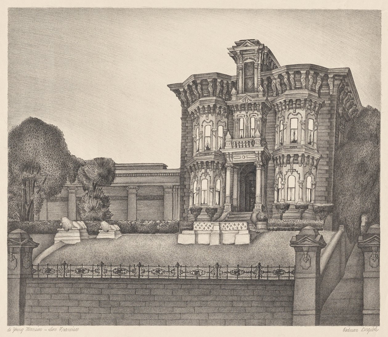 M.H. di Young Mansion, San Francisco da Marguerite Redman Dorgeloh
