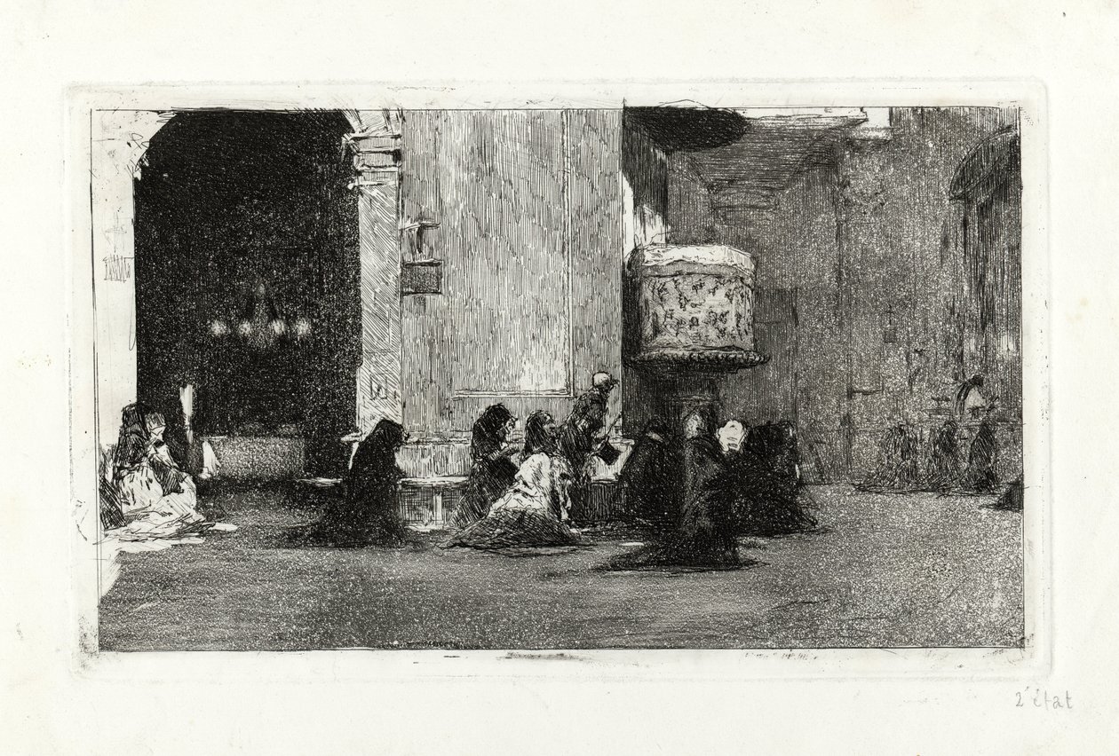 Interno della chiesa di Sant Josep da Marià Fortuny