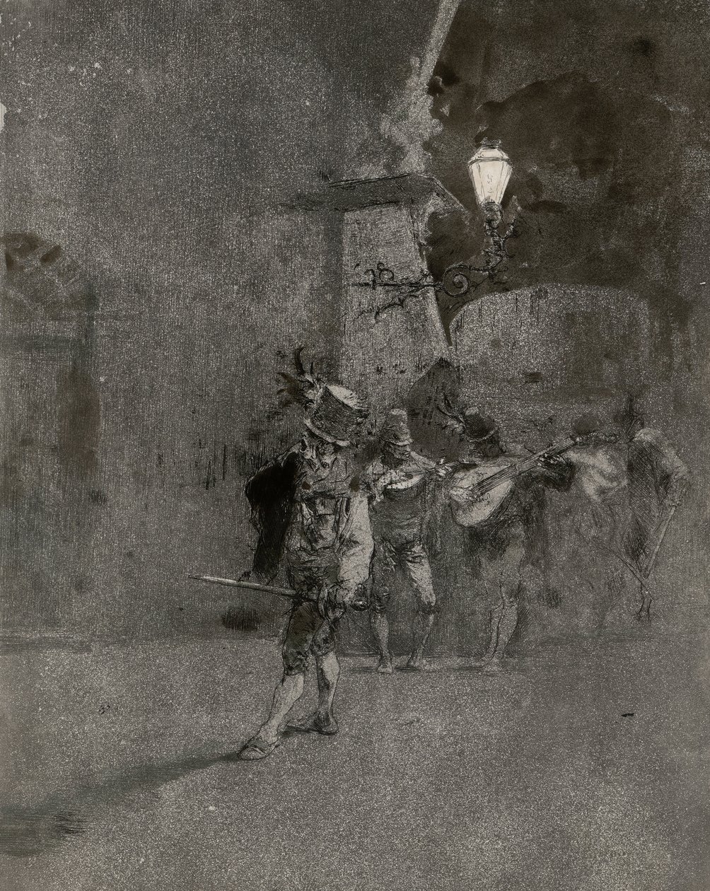 Ronda di notte da Marià Fortuny