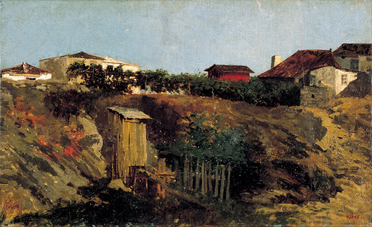 Paesaggio di Portici da Marià Fortuny